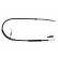 Cable, parking brake K17858 ABS, Thumbnail 2