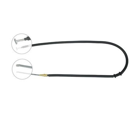 Cable, parking brake K17987 ABS, Image 2
