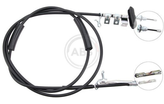 Cable, parking brake K18004 ABS, Image 2