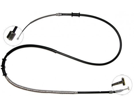 Cable, parking brake K18028 ABS