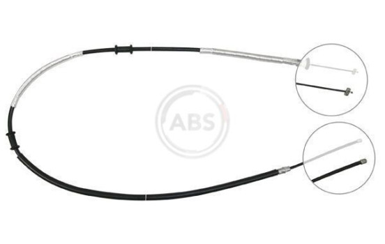 Cable, parking brake K18058 ABS, Image 3