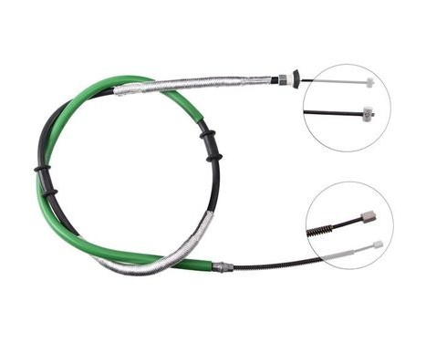 Cable, parking brake K18078 ABS, Image 2