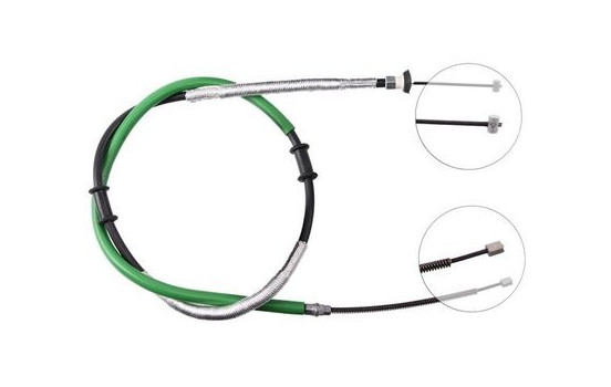 Cable, parking brake K18078 ABS, Image 2