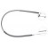 Cable, parking brake K18176 ABS, Thumbnail 2