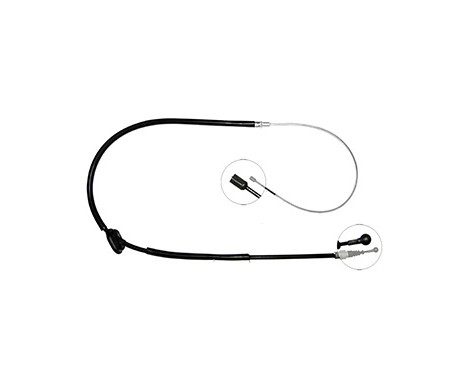 Cable, parking brake K18296 ABS, Image 2