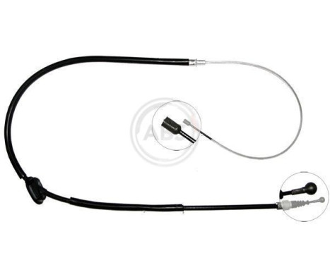 Cable, parking brake K18296 ABS, Image 3