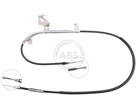 Cable, parking brake K18387 ABS, Image 3