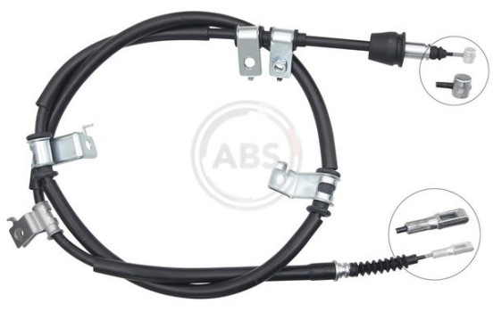 Cable, parking brake K18550 ABS, Image 2