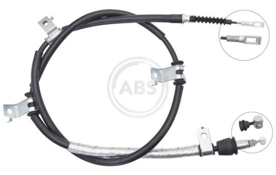 Cable, parking brake K18551 ABS, Image 2