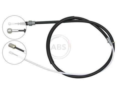 Cable, parking brake K18586 ABS, Image 3