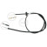 Cable, parking brake K18607 ABS, Thumbnail 3