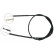 Cable, parking brake K18618 ABS, Thumbnail 2