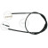 Cable, parking brake K18618 ABS, Thumbnail 3