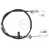 Cable, parking brake K18678 ABS, Thumbnail 2