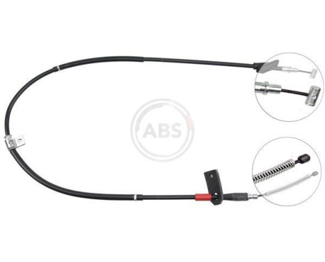Cable, parking brake K18748 ABS, Image 3
