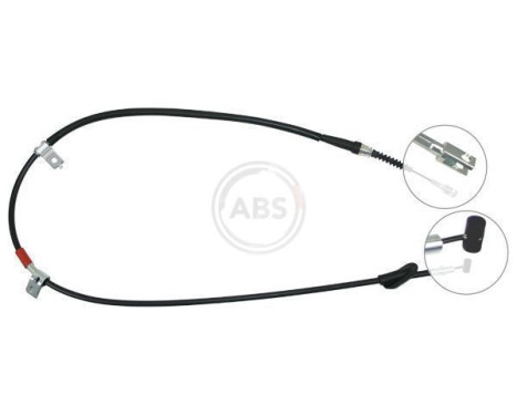 Cable, parking brake K18757 ABS, Image 3