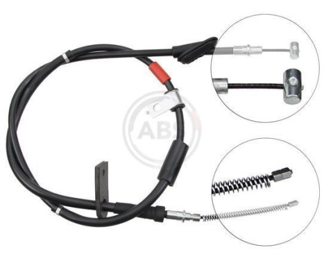 Cable, parking brake K18797 ABS, Image 3