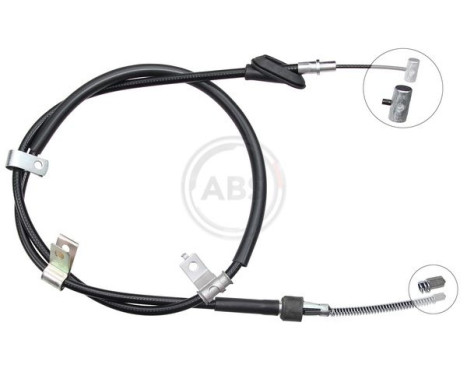 Cable, parking brake K18857 ABS, Image 2