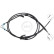 Cable, parking brake K18889 ABS, Thumbnail 2