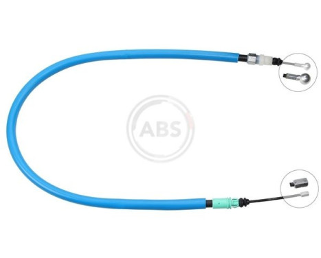 Cable, parking brake K18892 ABS, Image 2