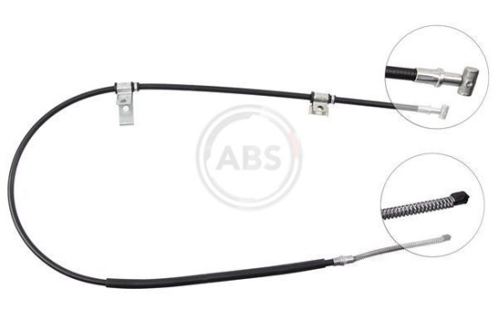 Cable, parking brake K18898 ABS, Image 3