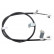 Cable, parking brake K18950 ABS