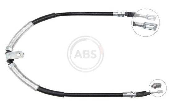 Cable, parking brake K18953 ABS, Image 2