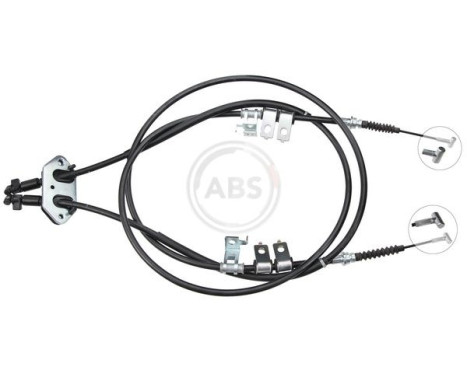 Cable, parking brake K18962 ABS, Image 2