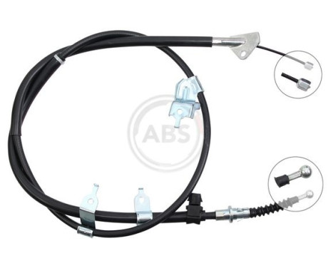 Cable, parking brake K18967 ABS, Image 2