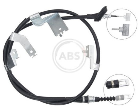 Cable, parking brake K18983 ABS, Image 2