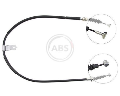 Cable, parking brake K18987 ABS, Image 3