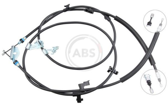 Cable, parking brake K19001 ABS, Image 2