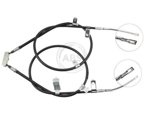 Cable, parking brake K19005 ABS, Image 3