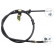 Cable, parking brake K19018 ABS