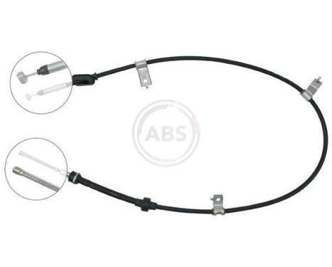 Cable, parking brake K19048 ABS, Image 3