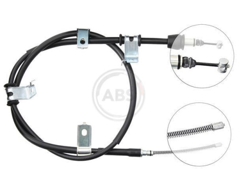 Cable, parking brake K19067 ABS, Image 3