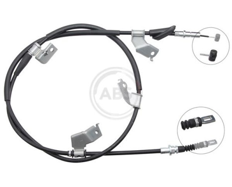 Cable, parking brake K19077 ABS, Image 2