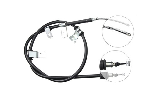 Cable, parking brake K19078 ABS, Image 2