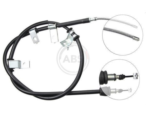 Cable, parking brake K19078 ABS, Image 3
