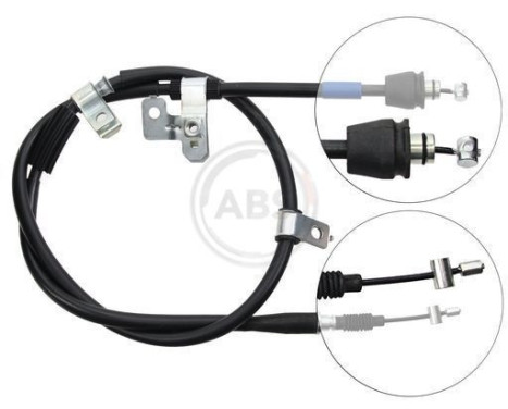 Cable, parking brake K19107 ABS, Image 3