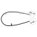 Cable, parking brake K19147 ABS, Thumbnail 2
