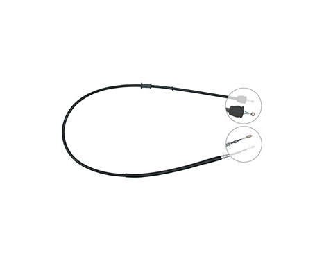 Cable, parking brake K19166 ABS, Image 2