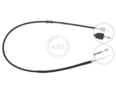 Cable, parking brake K19166 ABS, Image 3