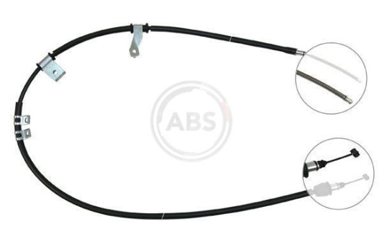 Cable, parking brake K19168 ABS, Image 2