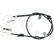Cable, parking brake K19188 ABS, Thumbnail 2