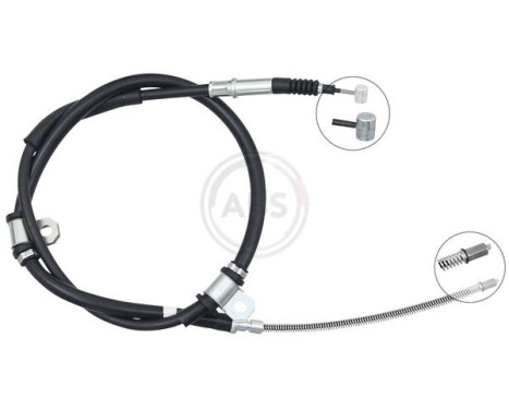 Cable, parking brake K19227 ABS, Image 2