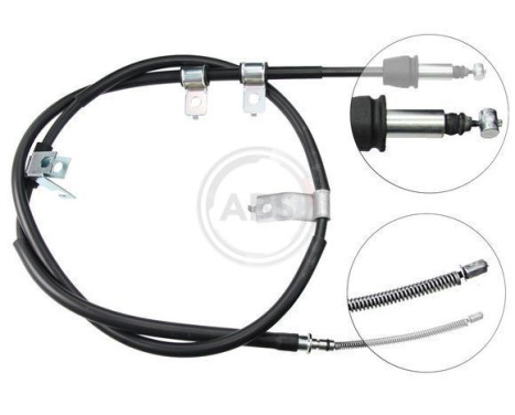 Cable, parking brake K19307 ABS, Image 3