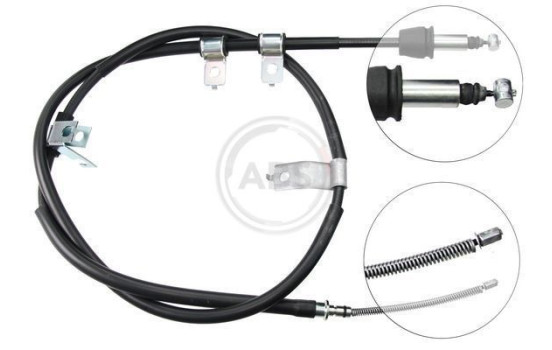 Cable, parking brake K19307 ABS, Image 3