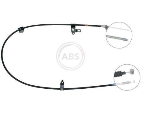 Cable, parking brake K19317 ABS, Image 3