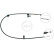 Cable, parking brake K19317 ABS, Thumbnail 3